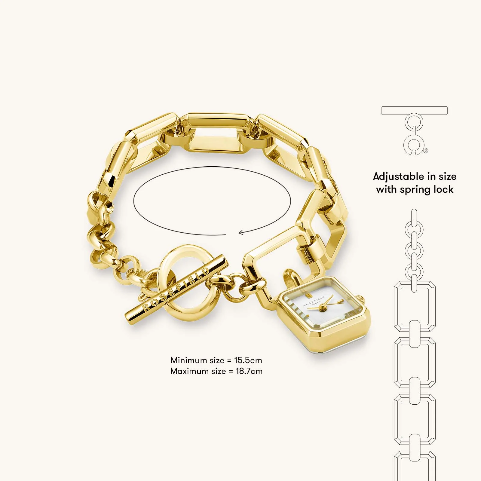 Octagon Chain Or Noir - Image 3